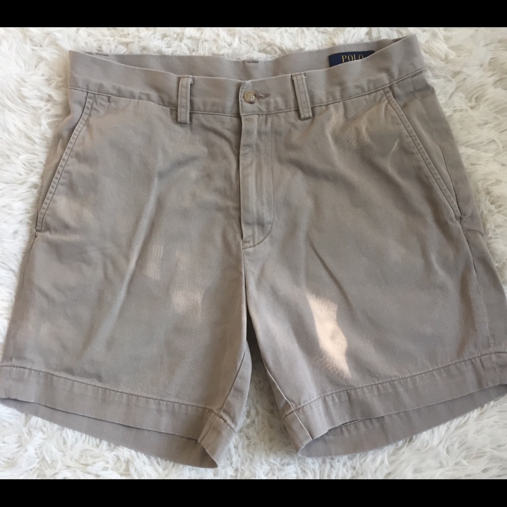 Men’s Khaki Polo Ralph Lauren Shorts Size 30 Waist